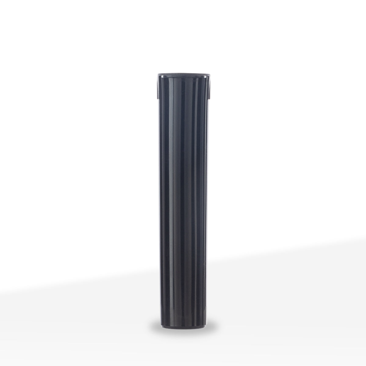 Child Resistant | Pop Top Plastic Cart Tubes | 71mm - Opaque Black - 1,000 Count