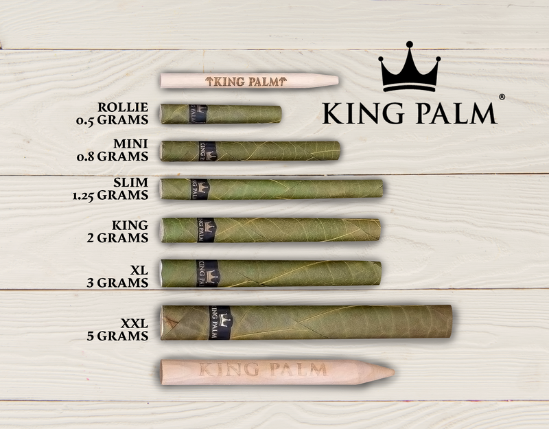King Palm™ | Mini 2-Pack Rolls | 84mm - Various Flavors - 20 Count