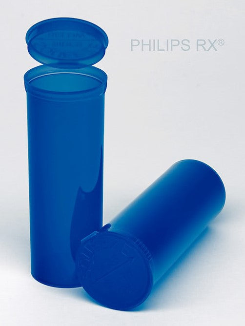 Child Resistant | PHILIPS­ RX™ Various Colors Pop Top Bottles | 60dr - 14g - 75 Count