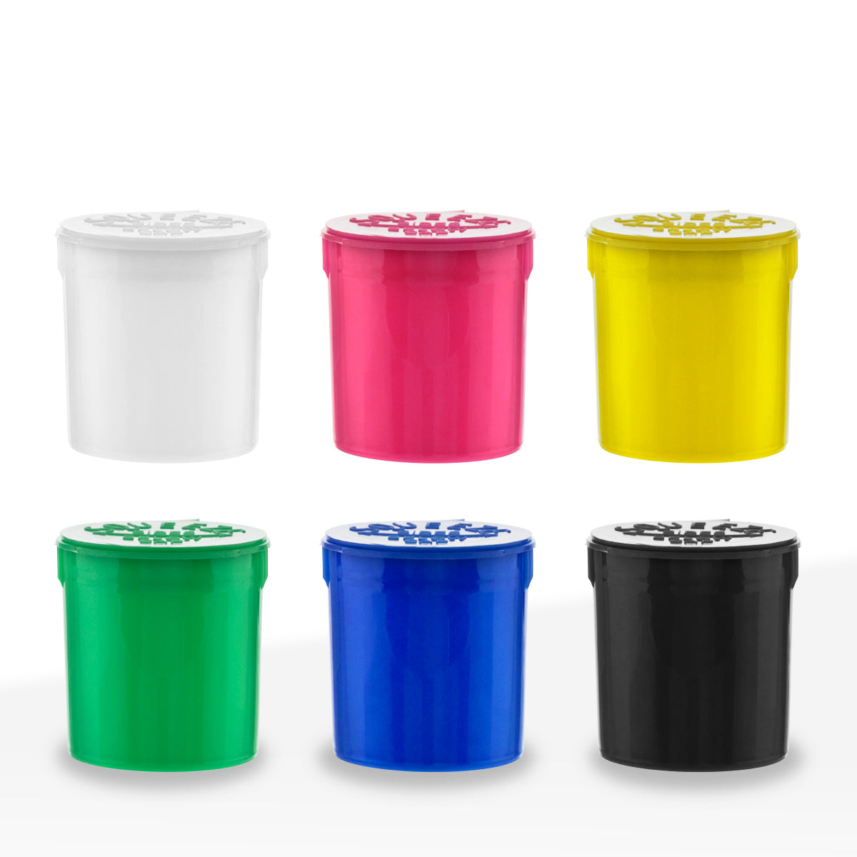 Plastic Pop Top Bottles | 6 Dram - 1 Gram - 600 Count - Various Colors