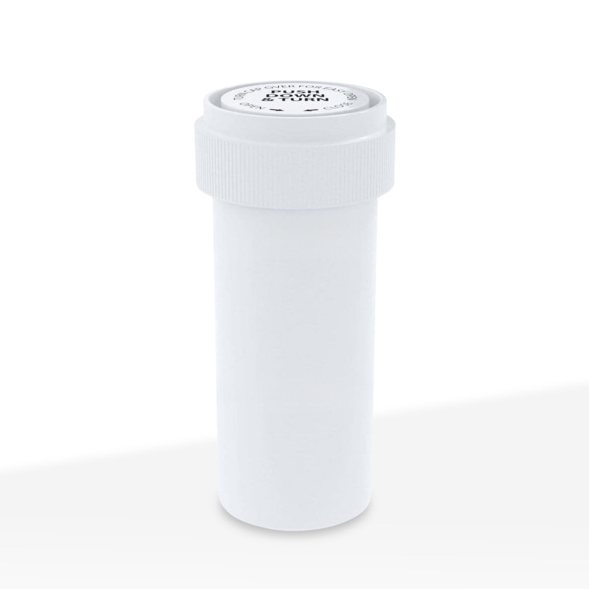 Child Resistant | Opaque White Reversible Cap Vials | 16 Dram - 3 Grams - 230 Count