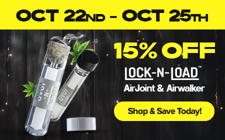 Take 15% off Lock-N-Load AirJoint and AirWalker products, only on Biohazard Inc. Offer valid from October 22 through October 25