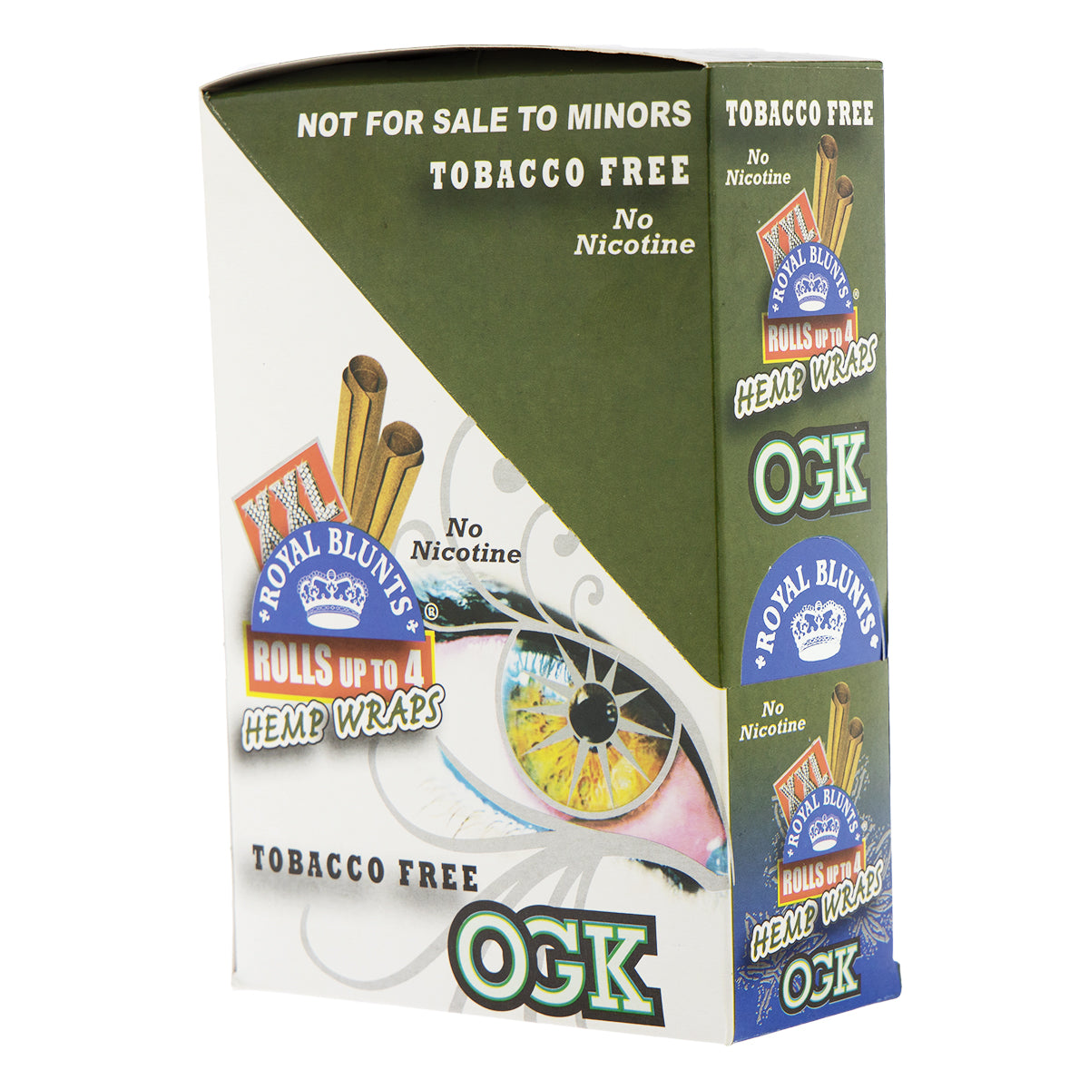 Royal Blunts® | XXL Hemp Wraps | OGK - 25 Count