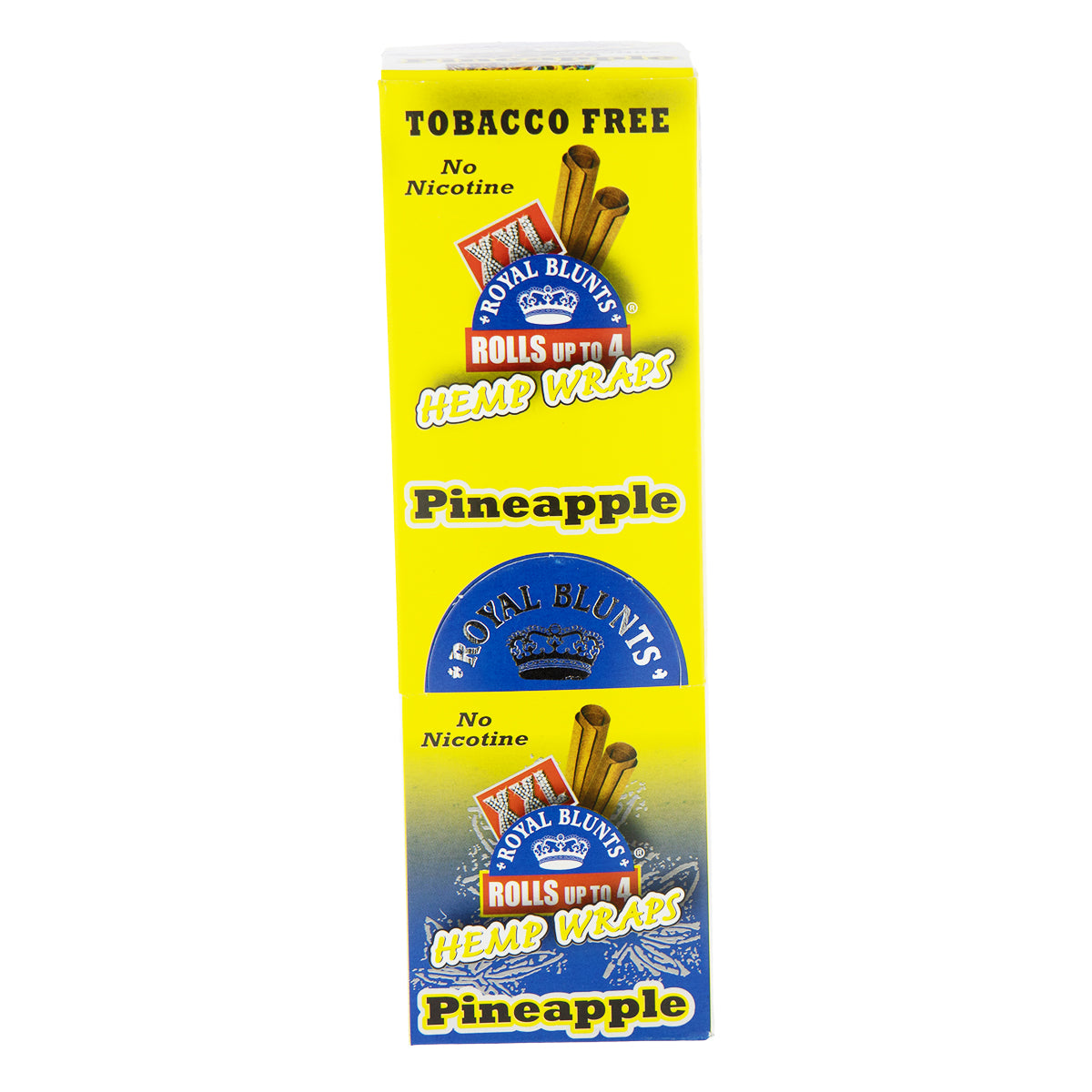 Royal Blunts® | XXL Hemp Wraps | Pineapple - 25 Count