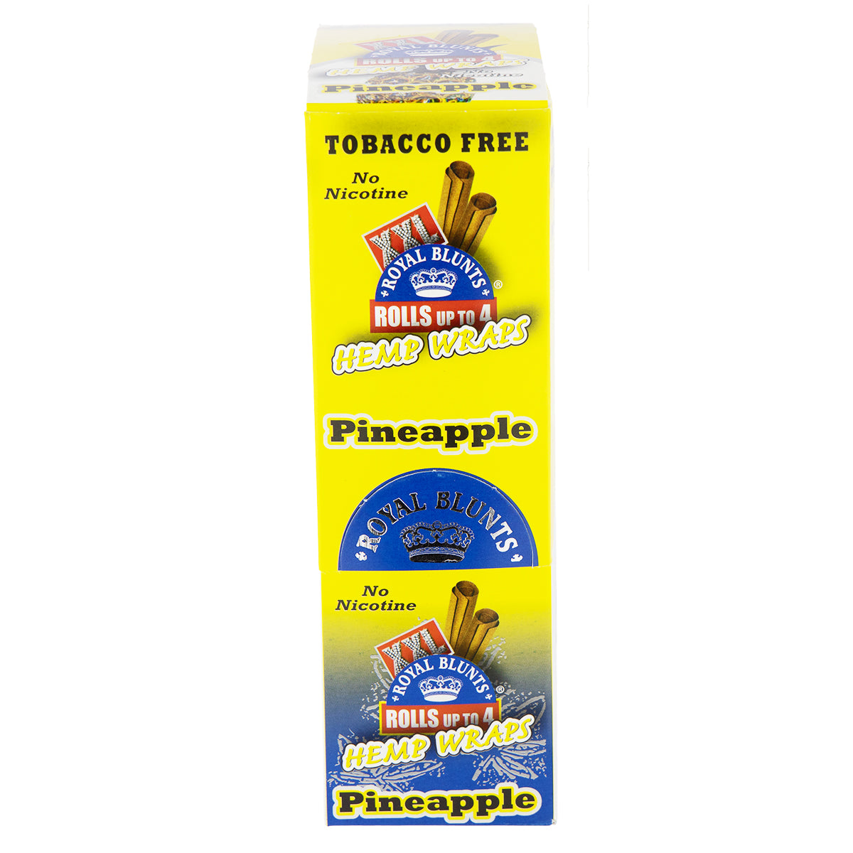 Royal Blunts® | XXL Hemp Wraps | Pineapple - 25 Count