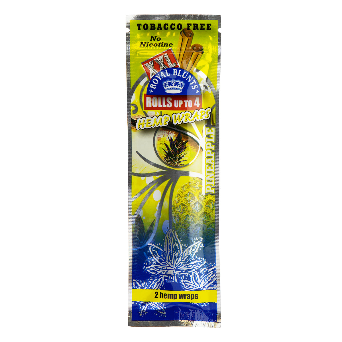 Royal Blunts® | XXL Hemp Wraps | Pineapple - 25 Count