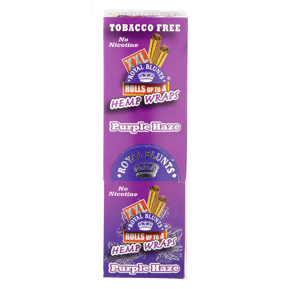 Royal Blunts® | XXL Hemp Wraps | Purple Haze - 25 Count