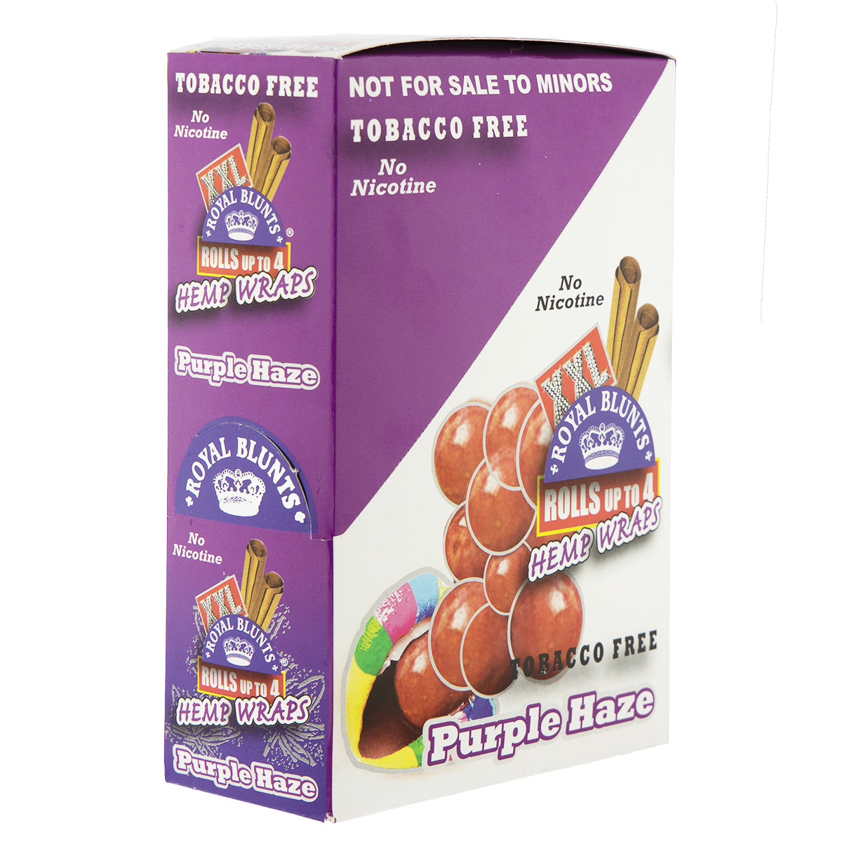 Royal Blunts® | XXL Hemp Wraps | Purple Haze - 25 Count