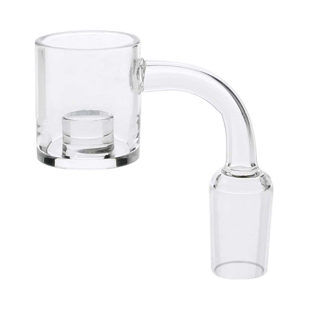 Banger | Quartz Banger Flat Core | 14mm - Male - Biohazard Inc