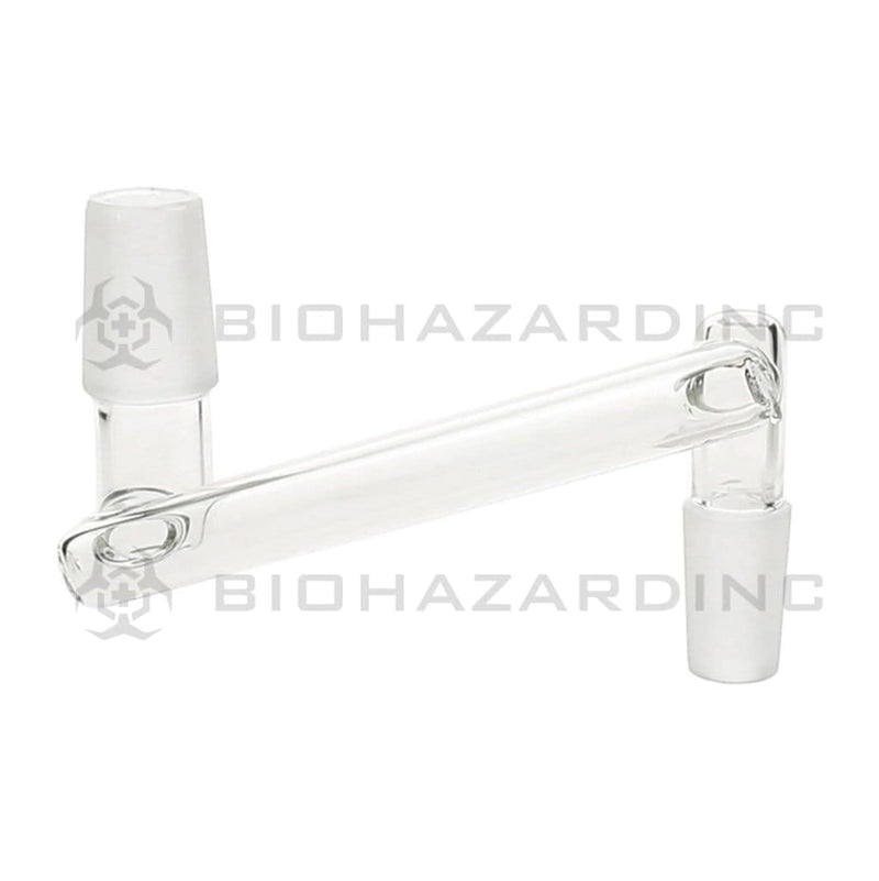 Drop Down | 14mm Male / 19mm Male Glass Drop Down Biohazard Inc