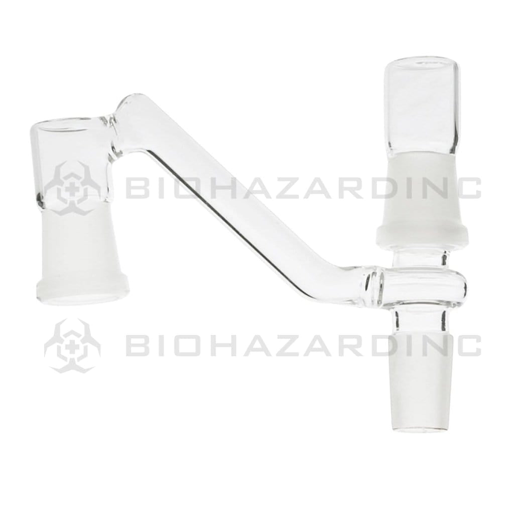 Drop Down | w/ Reclaim 19mm Female / 19mm Male Glass Drop Down Biohazard Inc   