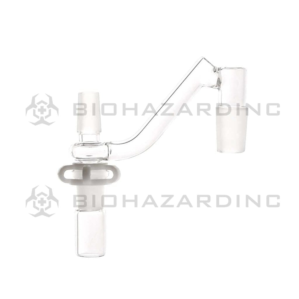 Drop Down | Universal - 19mm Male / 14mm Male Glass Drop Down Biohazard Inc