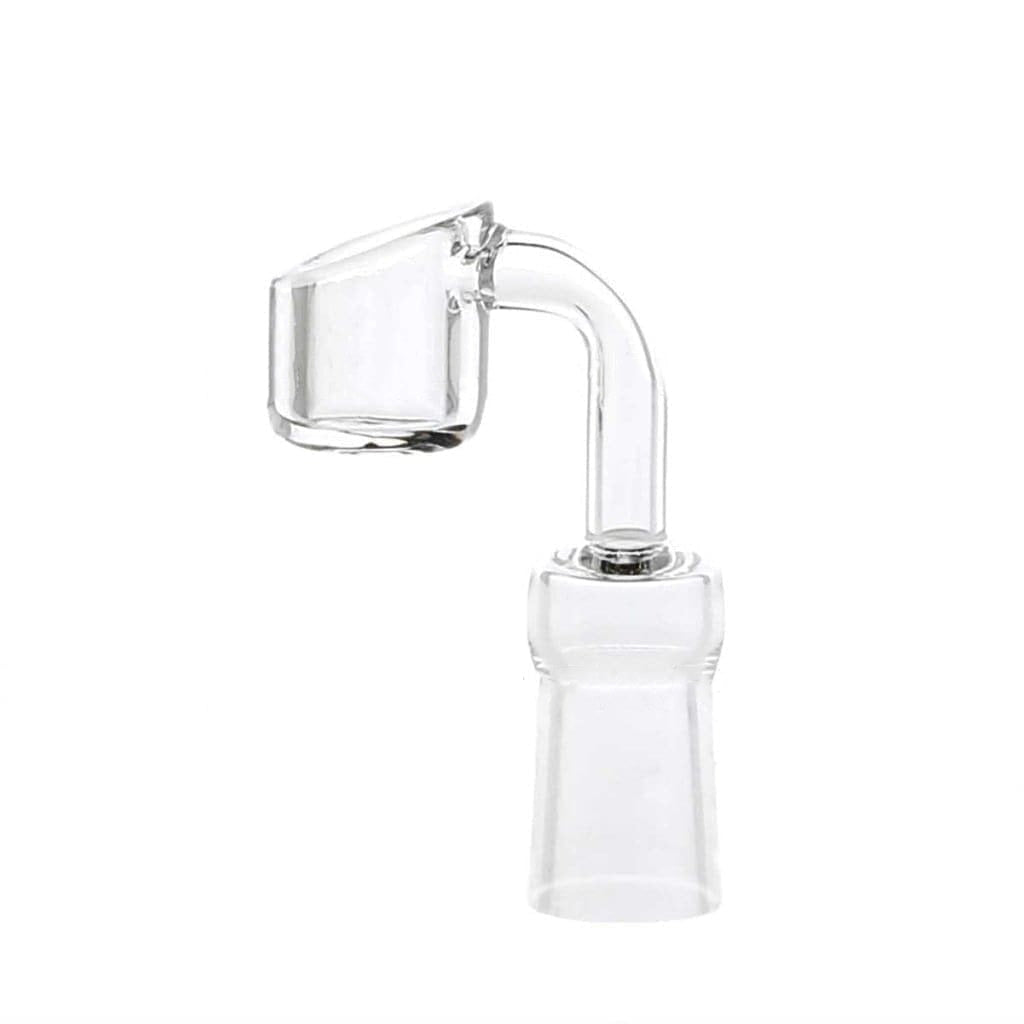 Banger | Quartz Banger Slant | 14mm - Female - Biohazard Inc