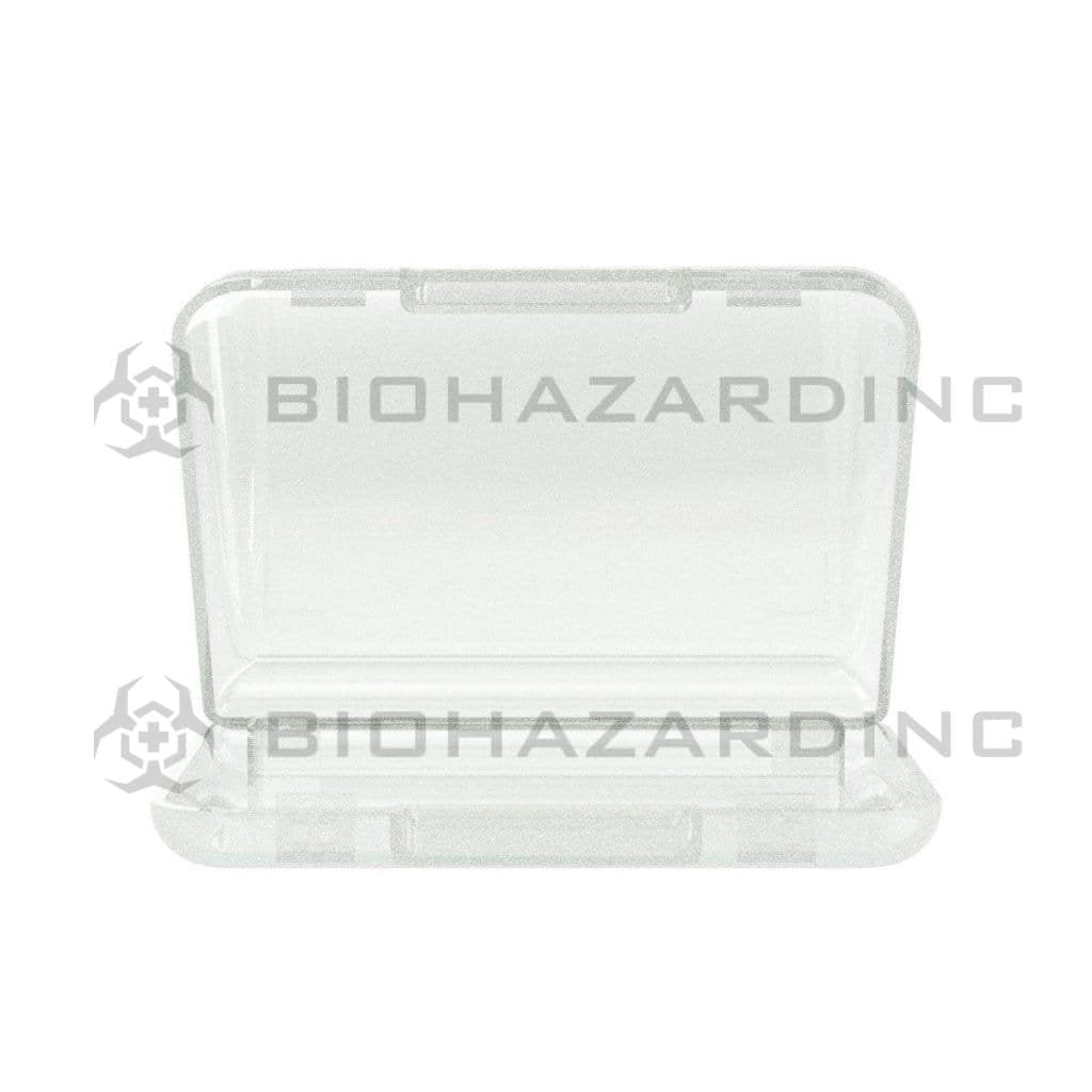 Shattering Container Flat Container | Clear Plastic Shatter Concentrate Containers | 11mm