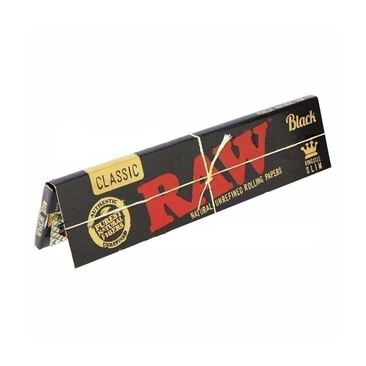 RAW® | Black Rolling Paper | Various Sizes - Brown - Various Counts