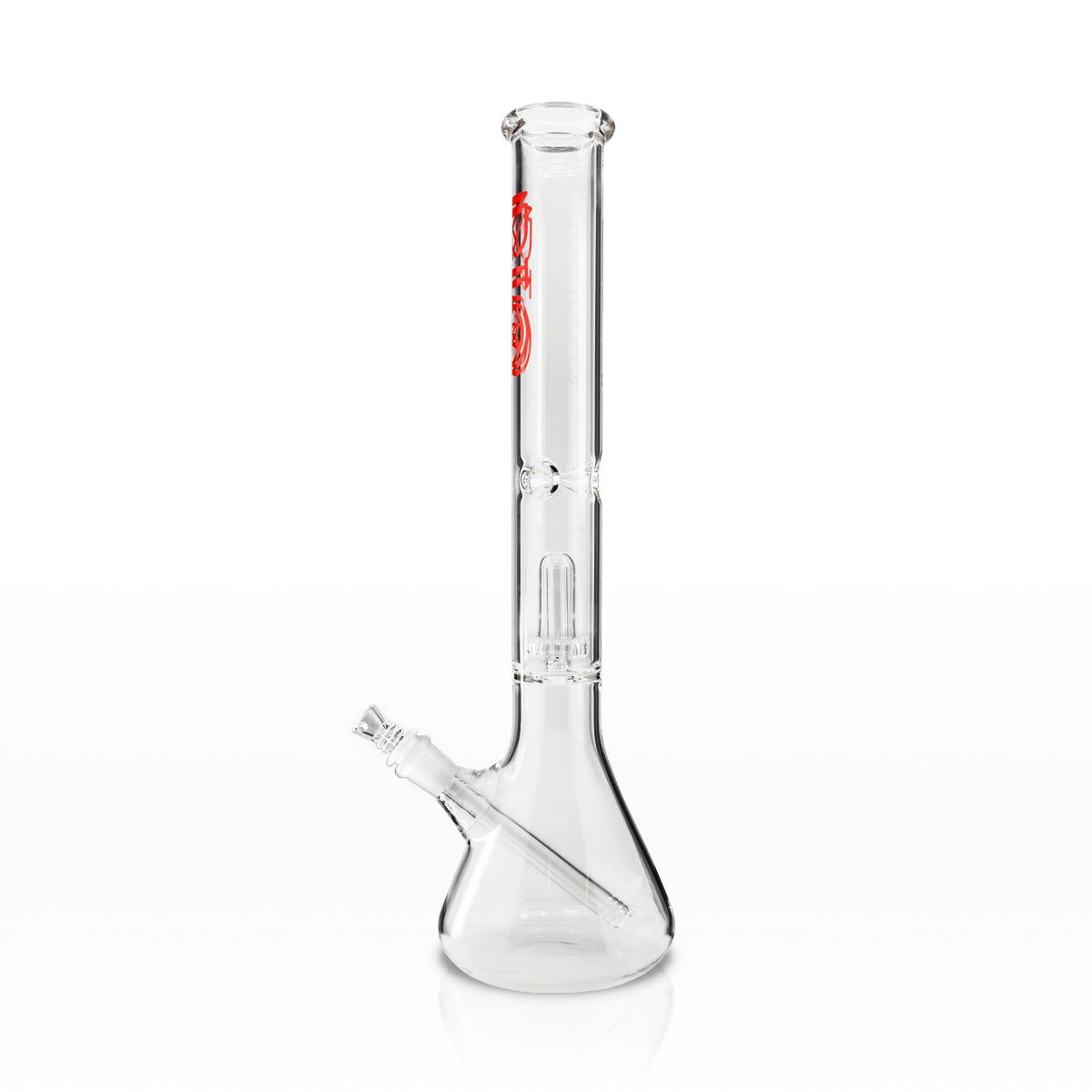 BIO Glass | Showerhead Percolator Beaker Water Pipe | 18" - 14mm - Various Colors Glass Bong Bio Glass   