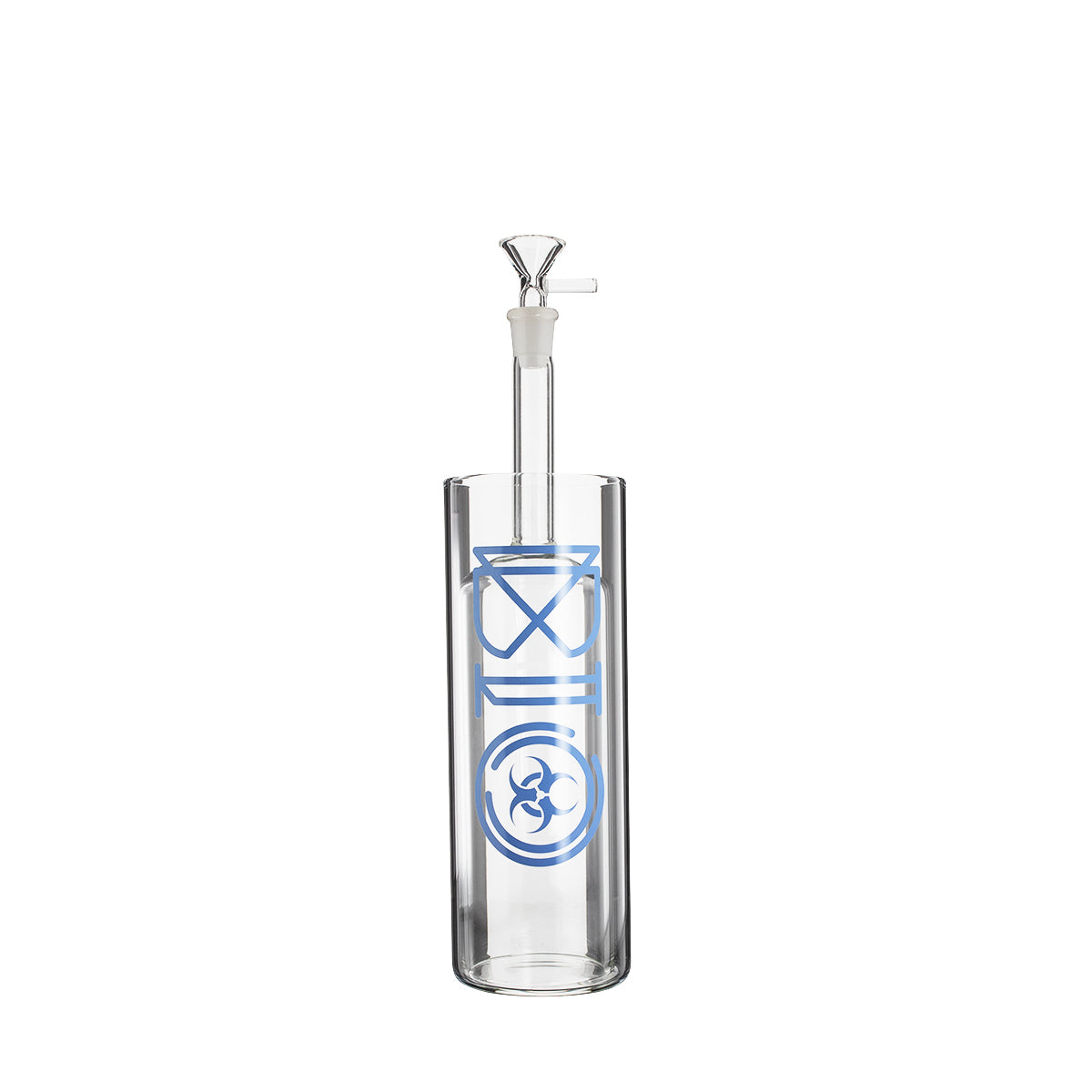 BIO Glass | Gravity Glass Water Pipe | 12" - 14mm - Various Colors Glass Bong Biohazard Inc   