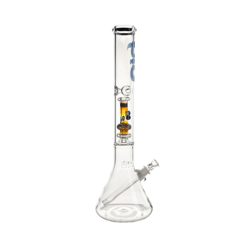 BIO Glass | Bong in a Bong Pipe Showerhead Percolator Water Pipe | 17" - 14mm - Various Colors Glass Bong Biohazard Inc   