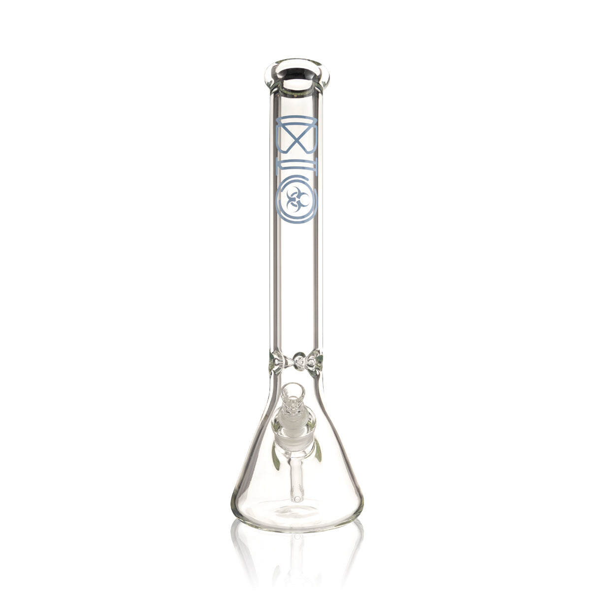BIO Glass | Classic Beaker Water Pipe | 16" - 14mm - Various Colors Glass Bong Biohazard Inc   