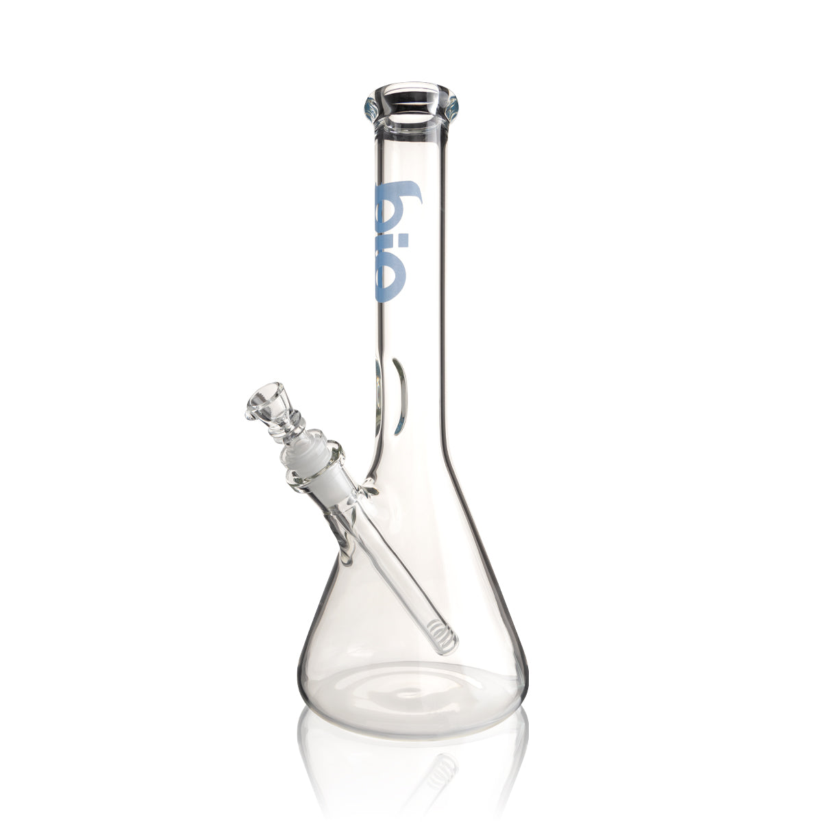 BIO Glass | 38 Special Classic Beaker Water Pipe | 12" - 14mm - Various Colors Glass Bong Biohazard Inc Blue  