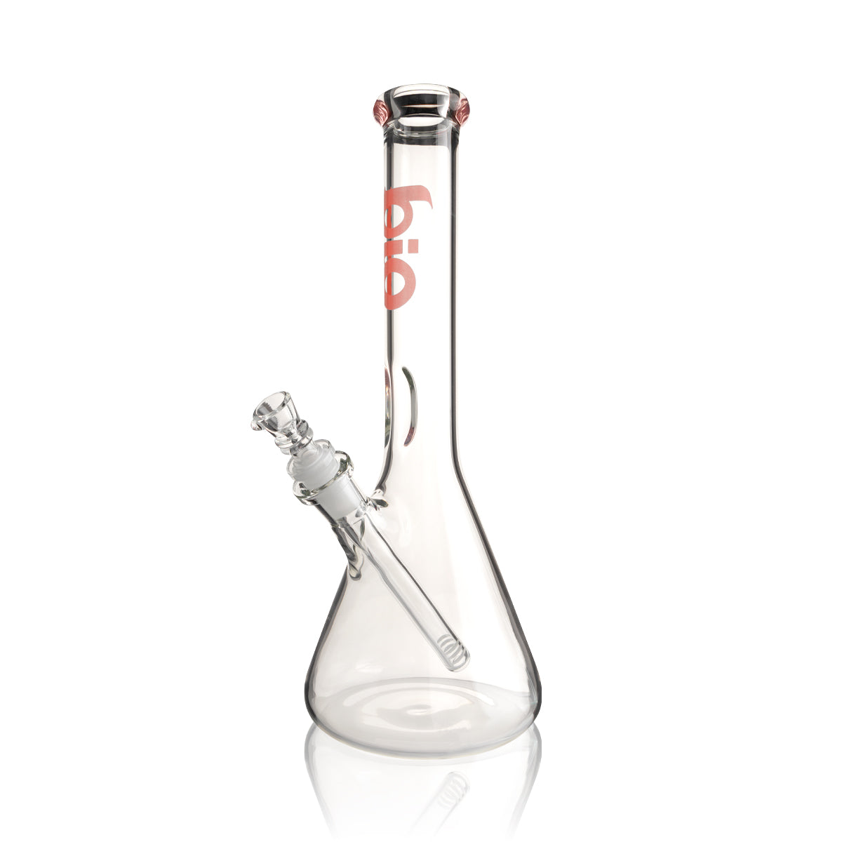 BIO Glass | 38 Special Classic Beaker Water Pipe | 12" - 14mm - Various Colors Glass Bong Biohazard Inc Red  