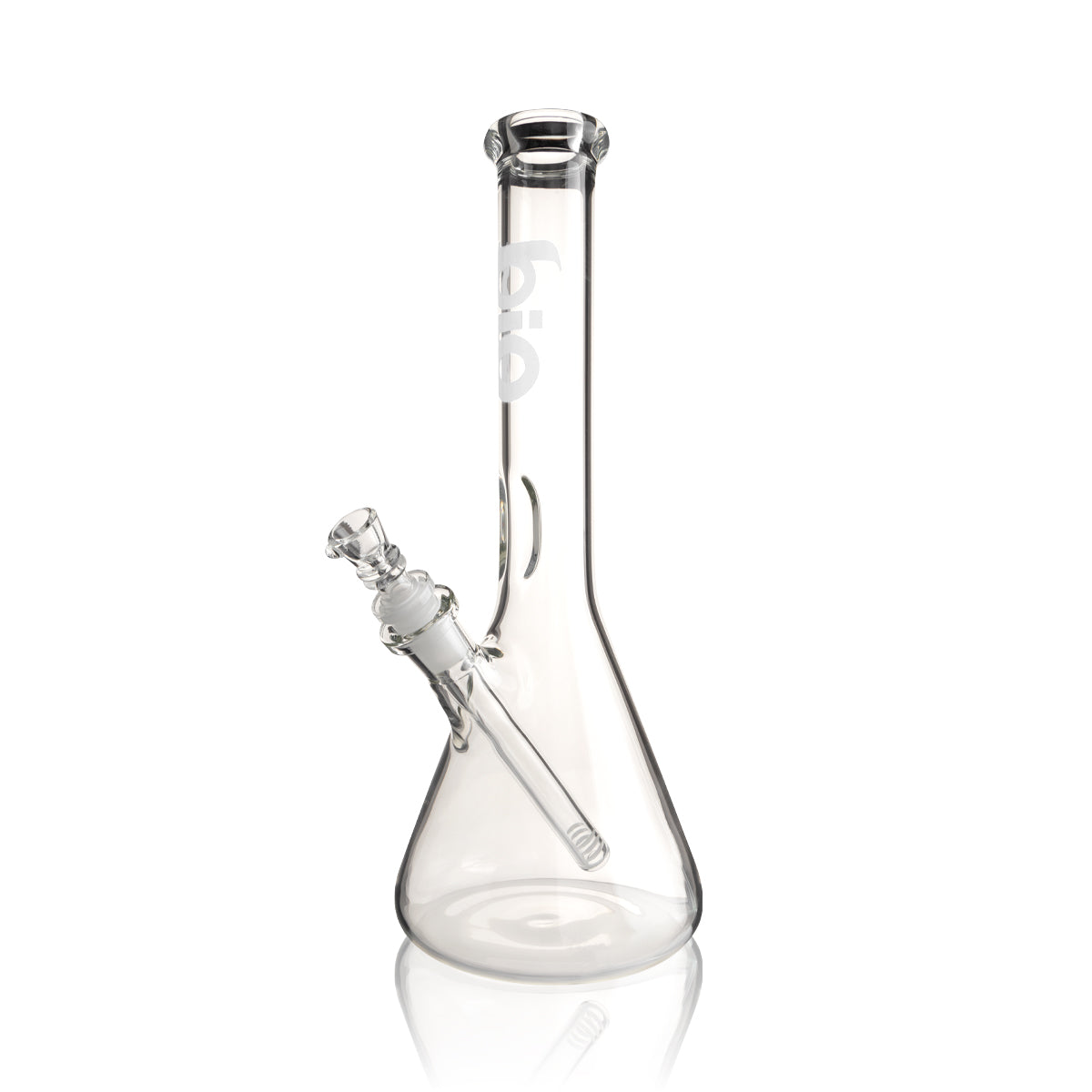 BIO Glass | 38 Special Classic Beaker Water Pipe | 12" - 14mm - Various Colors Glass Bong Biohazard Inc White  