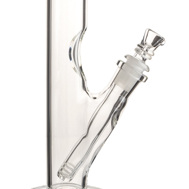 BIO Glass | 38 Special Classic Straight Water Pipe | 12" - 14mm - Various Colors Glass Bong Biohazard Inc   