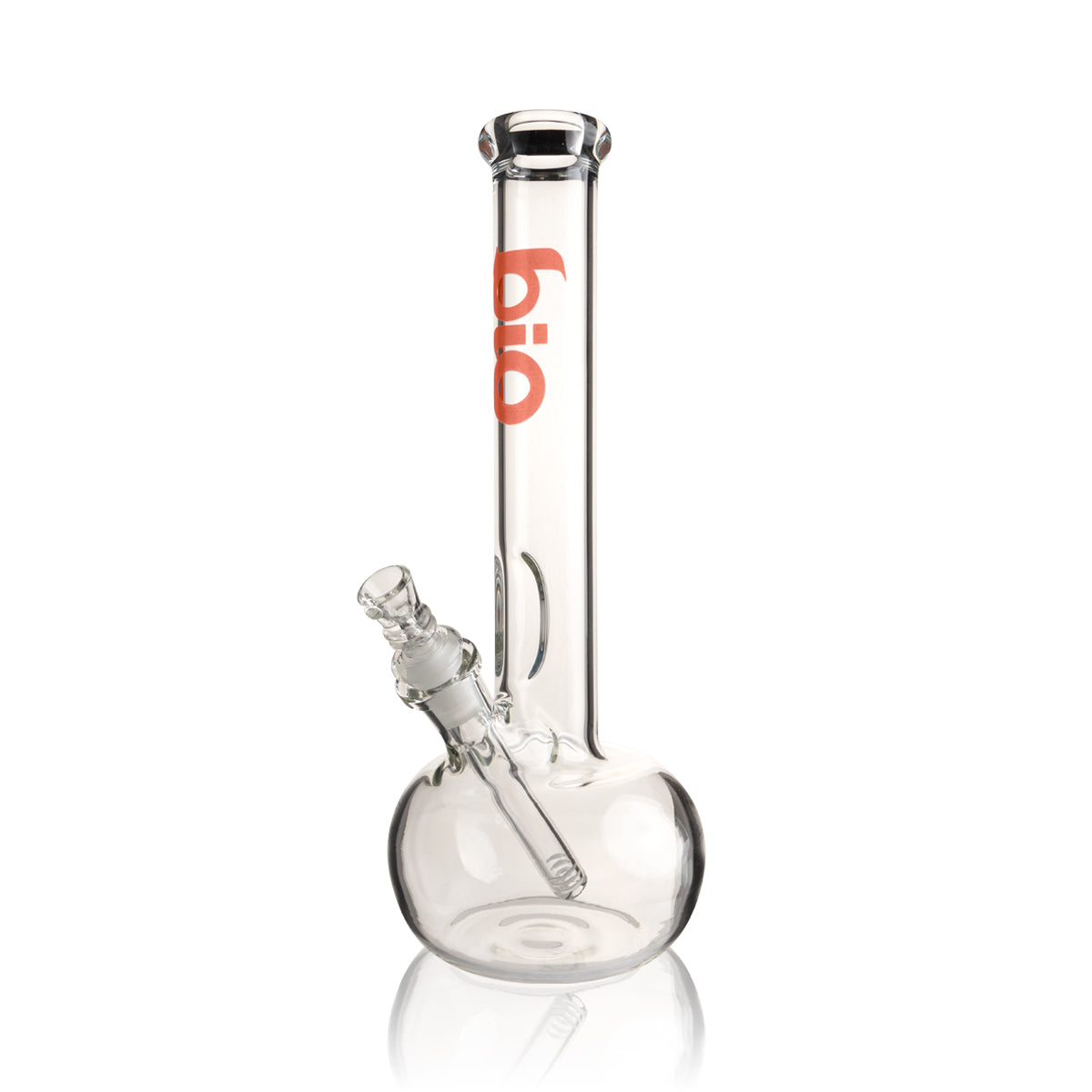 BIO Glass | 38 Special Classic Bubble Water Pipe | 12" - 14mm - Various Colors Glass Bong Biohazard Inc Red  