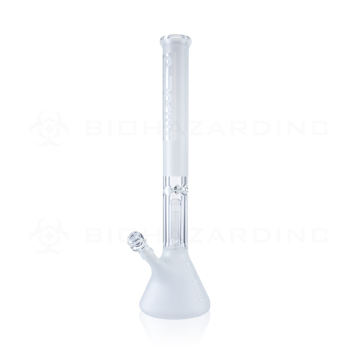 PURE Glass | Classic Beaker Water Pipe | 21" - 14mm - Various Colors Glass Bong Pure Glass Frost  