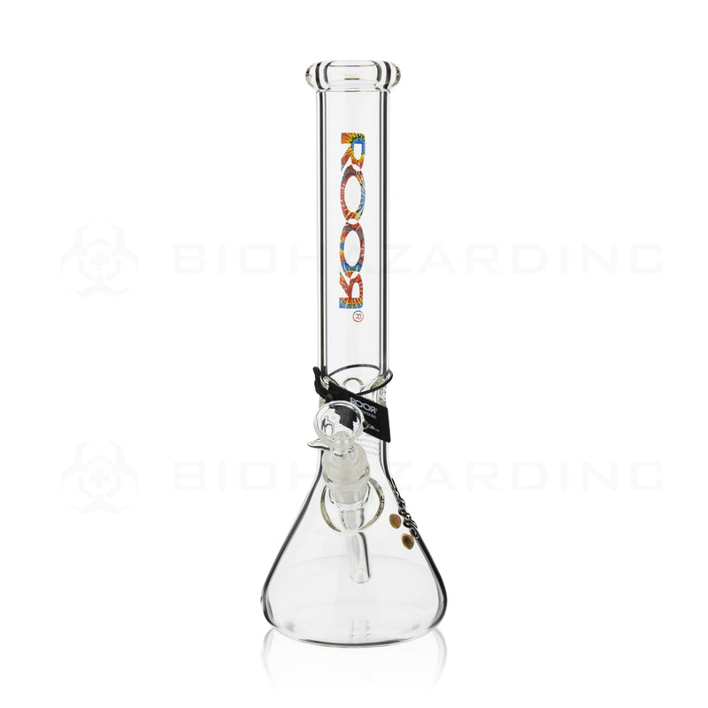 RooR® | Classic Beaker Water Pipe | 14" - 14mm - Tie-Dye Logo Glass Bong Roor   