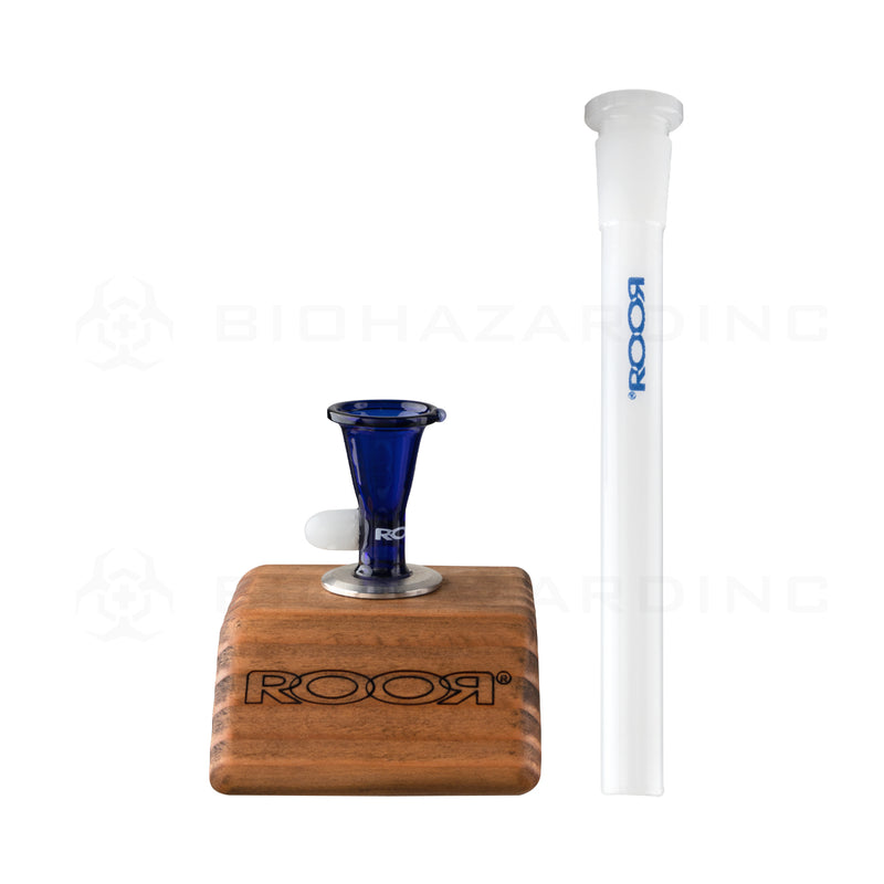 Roor® | Intro Collector Series Beaker Water Pipe w/ Free Item | 18" - 19mm - Various Colors Glass Bong Roor   