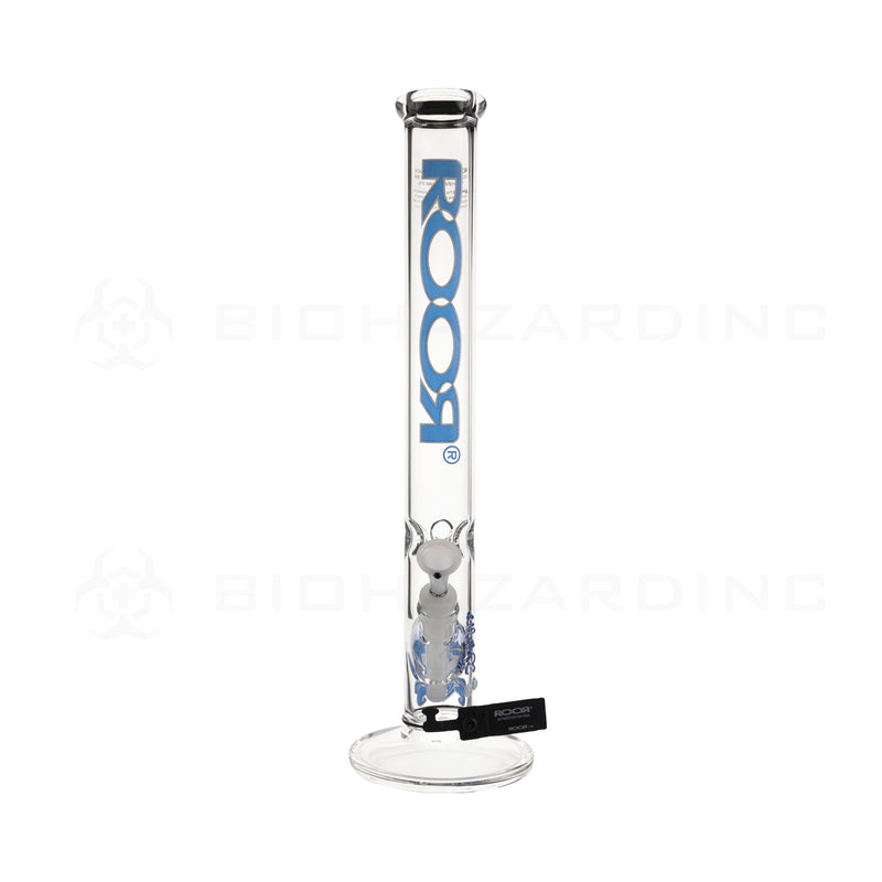 Roor® | Intro Collector Series Straight Water Pipe w/ Free Item | 18" - 14mm - Various Colors Glass Bong Roor   