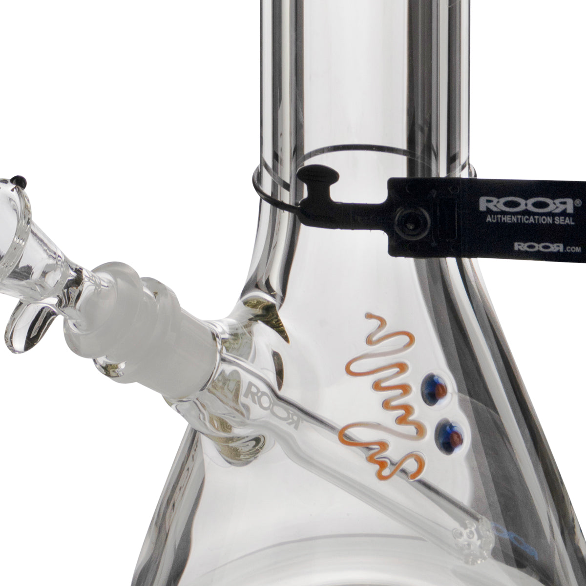 RooR® | Heavy Glass Zeaker Water Pipe | 22" - 14mm - Platinum  Biohazard Inc   