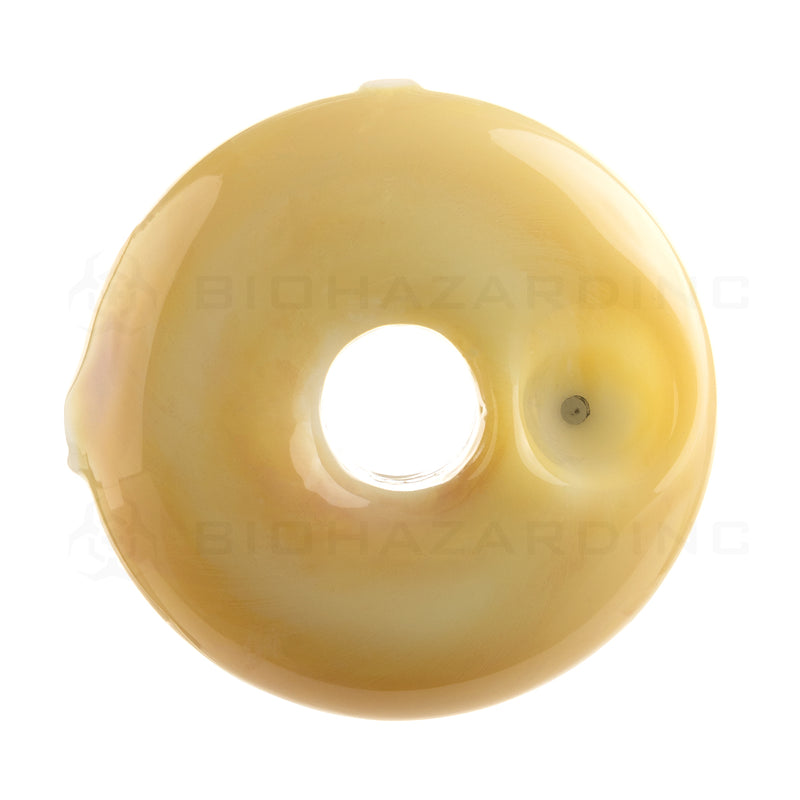 Novelty | Donut Glass Hand Pipe w/ Sprinkles | 3" - Glass - Various Colors Glass Hand Pipe Biohazard Inc   