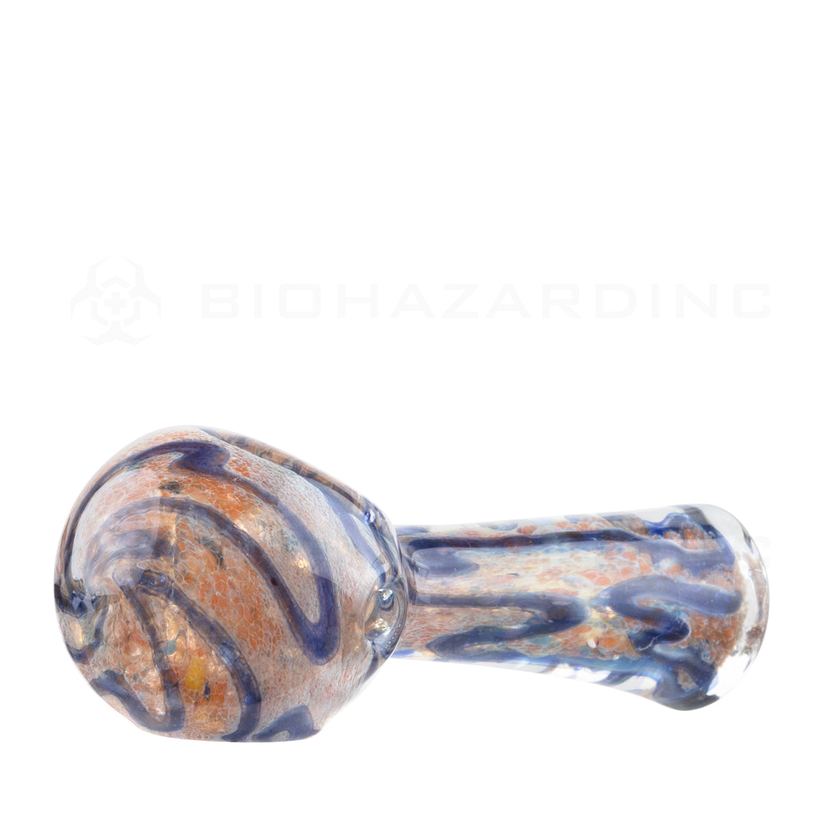 Hand Pipe | Classic Glass Spoon Premium Hand Pipes | 3.5" - Glass - 10 Count Glass Hand Pipe Biohazard Inc   