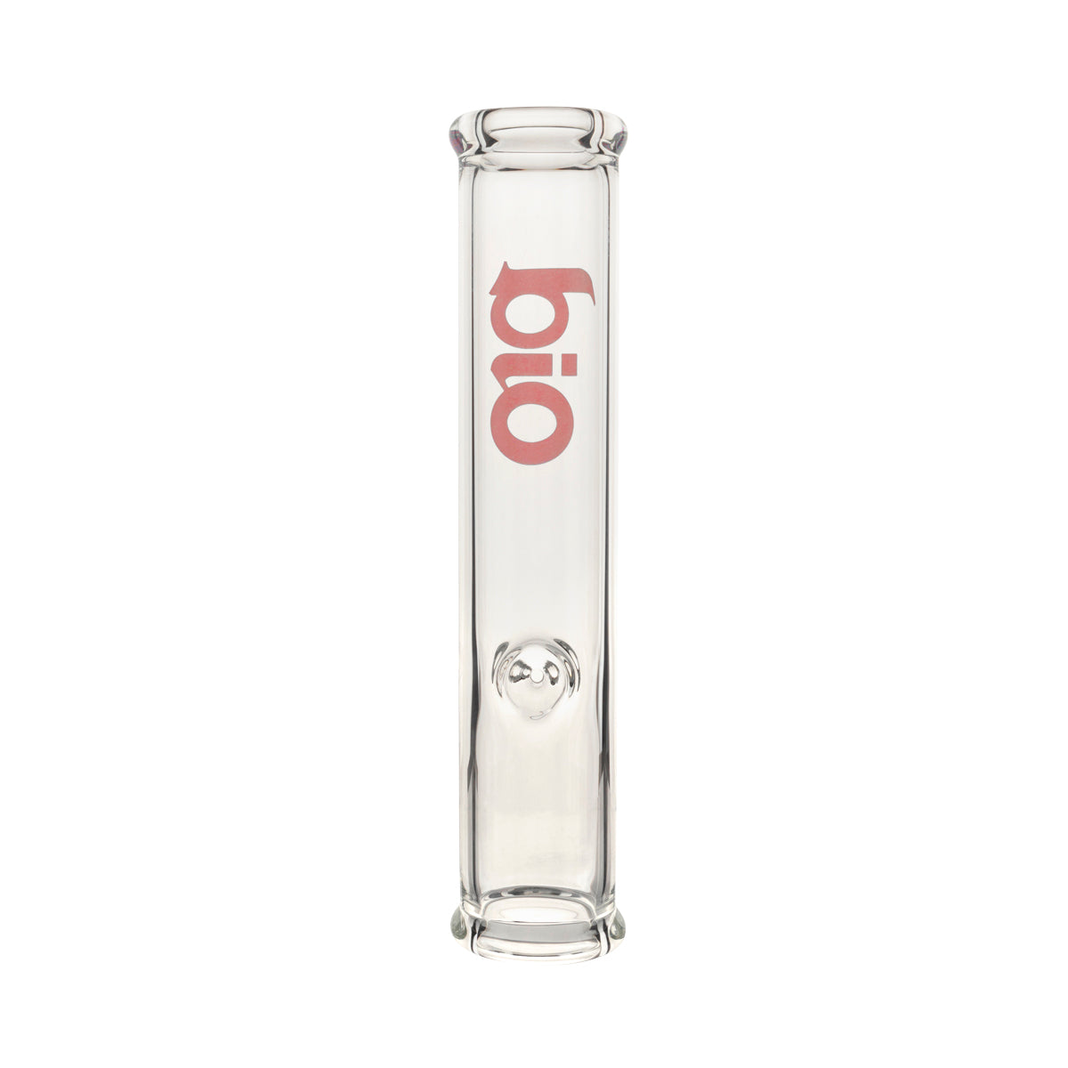BIO Glass | Steamroller | 11" - Glass - Various Colors Glass Hand Pipe Biohazard Inc Red  