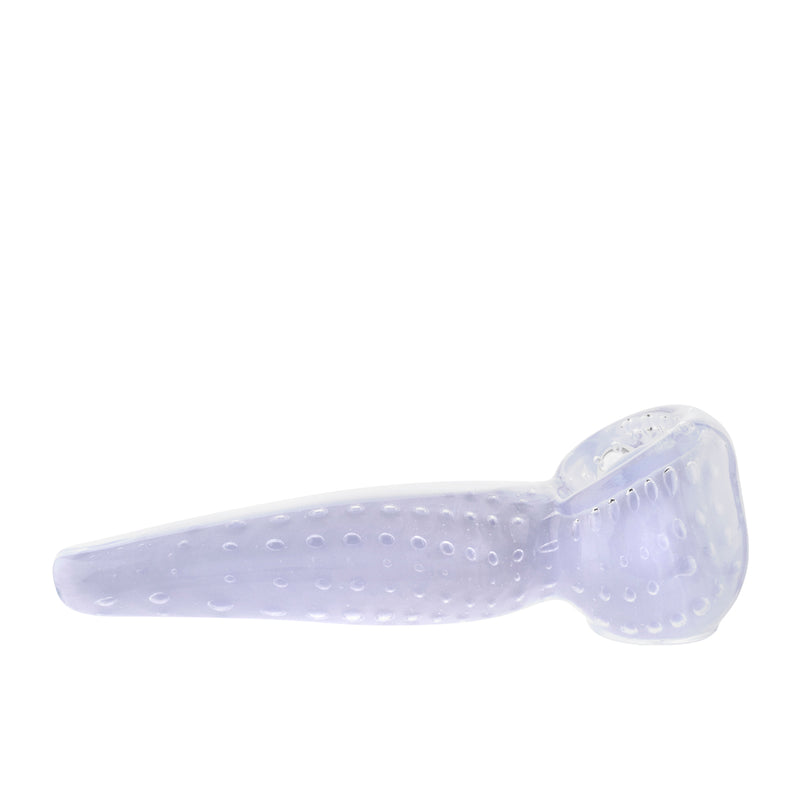 Hand Pipe | Tapered Glass Hand Pipe | 5" - Glass - Purple Glass Hand Pipe Biohazard Inc   