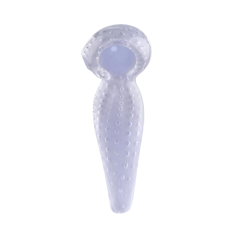 Hand Pipe | Tapered Glass Hand Pipe | 5" - Glass - Purple Glass Hand Pipe Biohazard Inc   