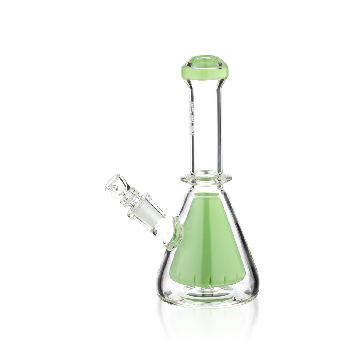 BIO Glass | PYROMID Water Pipe | 7.5" - 14mm - Various Colors Glass Bong Bio Glass   