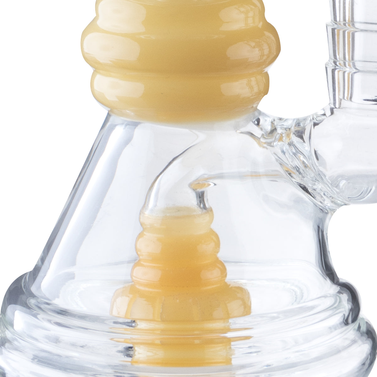 Dab Rig | Mini Beaker | 7" - 14mm - Various Colors Glass Dab Rig Biohazard Inc   