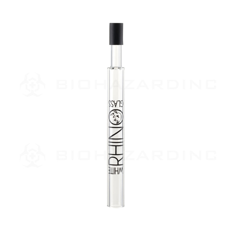 White Rhino Dab Straw: Glass Nectar Collector with Free Same-Day