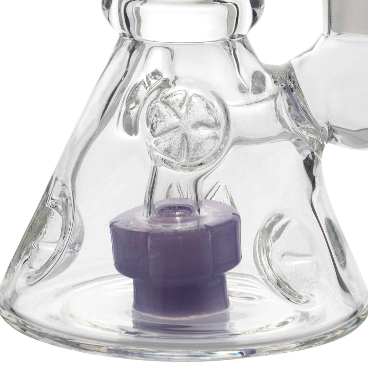 Water Pipe | Mini Beaker Glass Water Pipe | 5.5" - 14mm - Assorted Colors Glass Bong Biohazard Inc   