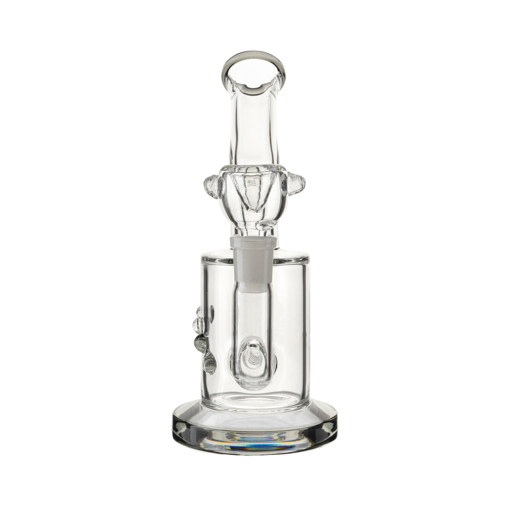 Water Pipe, Mini Inline Percolator Water Pipe w/ Quad Dots