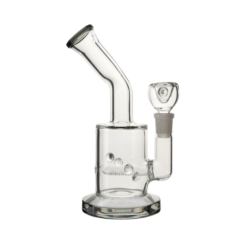 Water Pipe, Mini Inline Percolator Water Pipe w/ Quad Dots