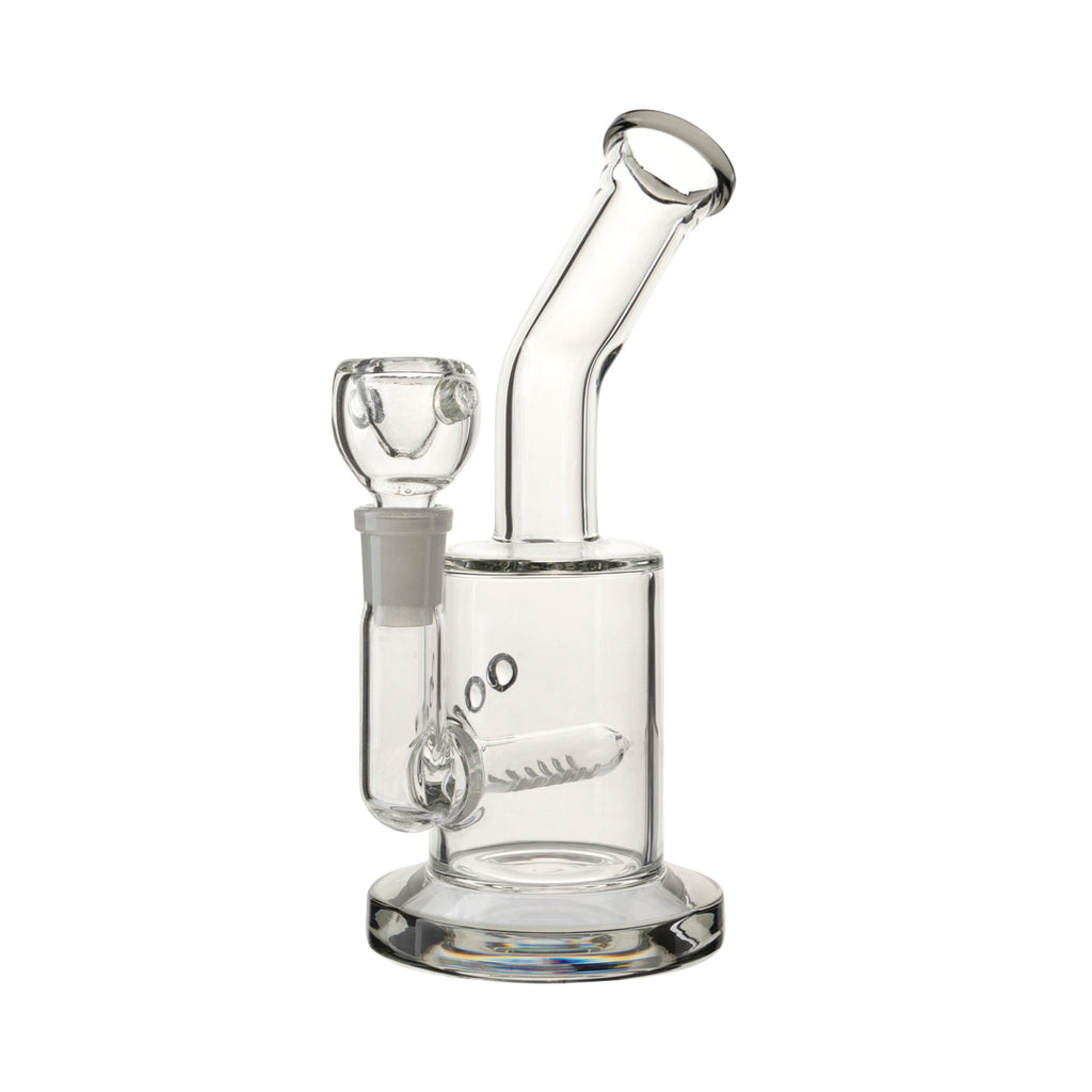 Water Pipe, Mini Inline Percolator Water Pipe w/ Quad Dots