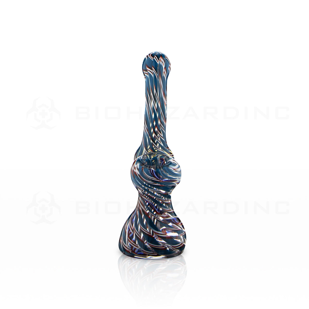 Bubbler | Lattacino Sherlock Bubbler | 6" - Assorted Colors Glass Bubbler Biohazard Inc   