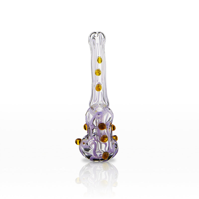 Bubbler | Sherlock Glass Bubbler w/ Marbles | 5" - Various Colors Glass Bubbler Biohazard Inc   
