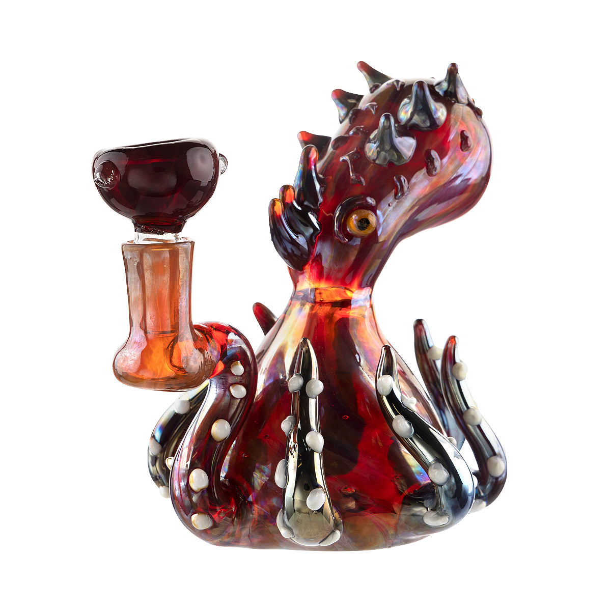 Octopus - Gold Fumed Red Accents  Biohazard Inc   