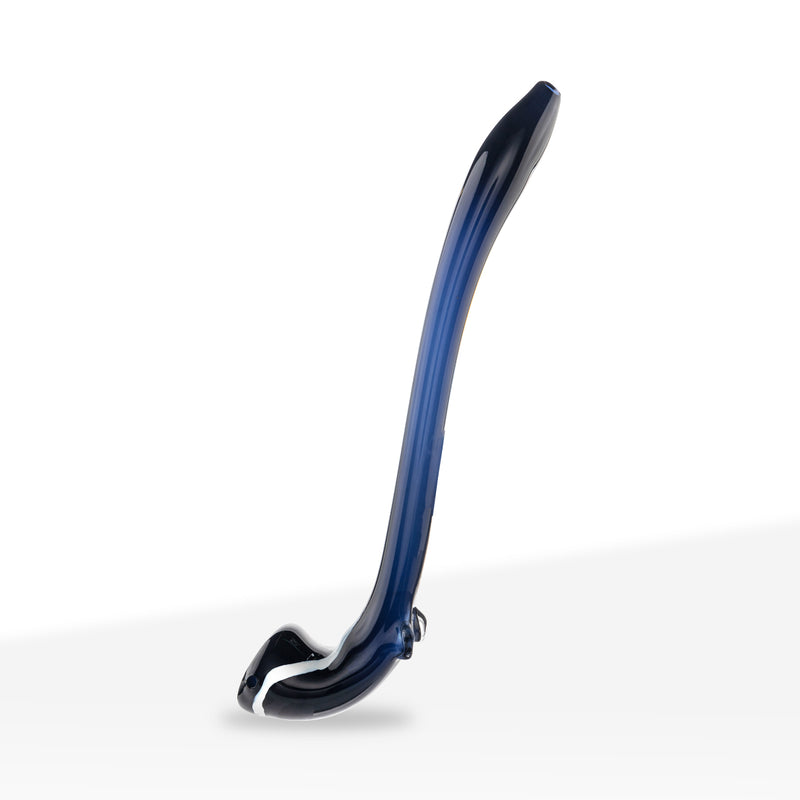 Hand Pipe | Gandalf Hand Pipe | 14" - Glass - Various Colors Sherlock Hand Pipe Biohazard Inc   