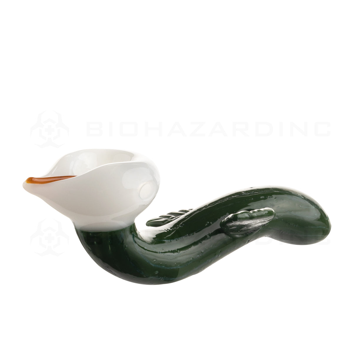 Novelty | Lotus Flower Hand Pipe | 5" - Glass - 3 Count  Biohazard Inc   